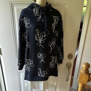 Multi layer sweatshirt dress